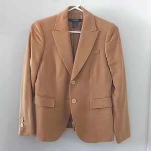 Ladies camel wool Brooks Brothers blazer